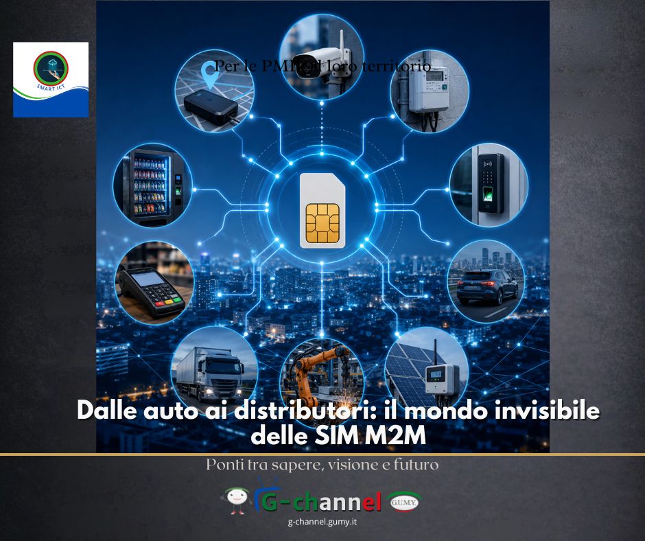 Dalle auto ai distributori: il mondo invisibile delle SIM M2M