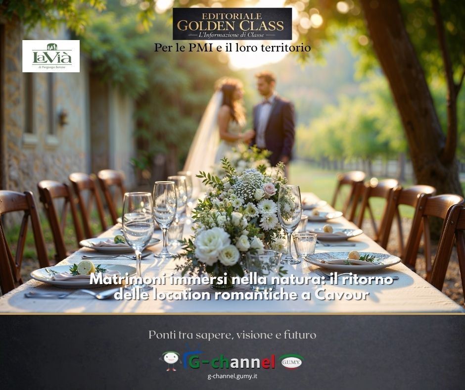 Matrimoni immersi nella natura: il ritorno delle location romantiche a Cavour
