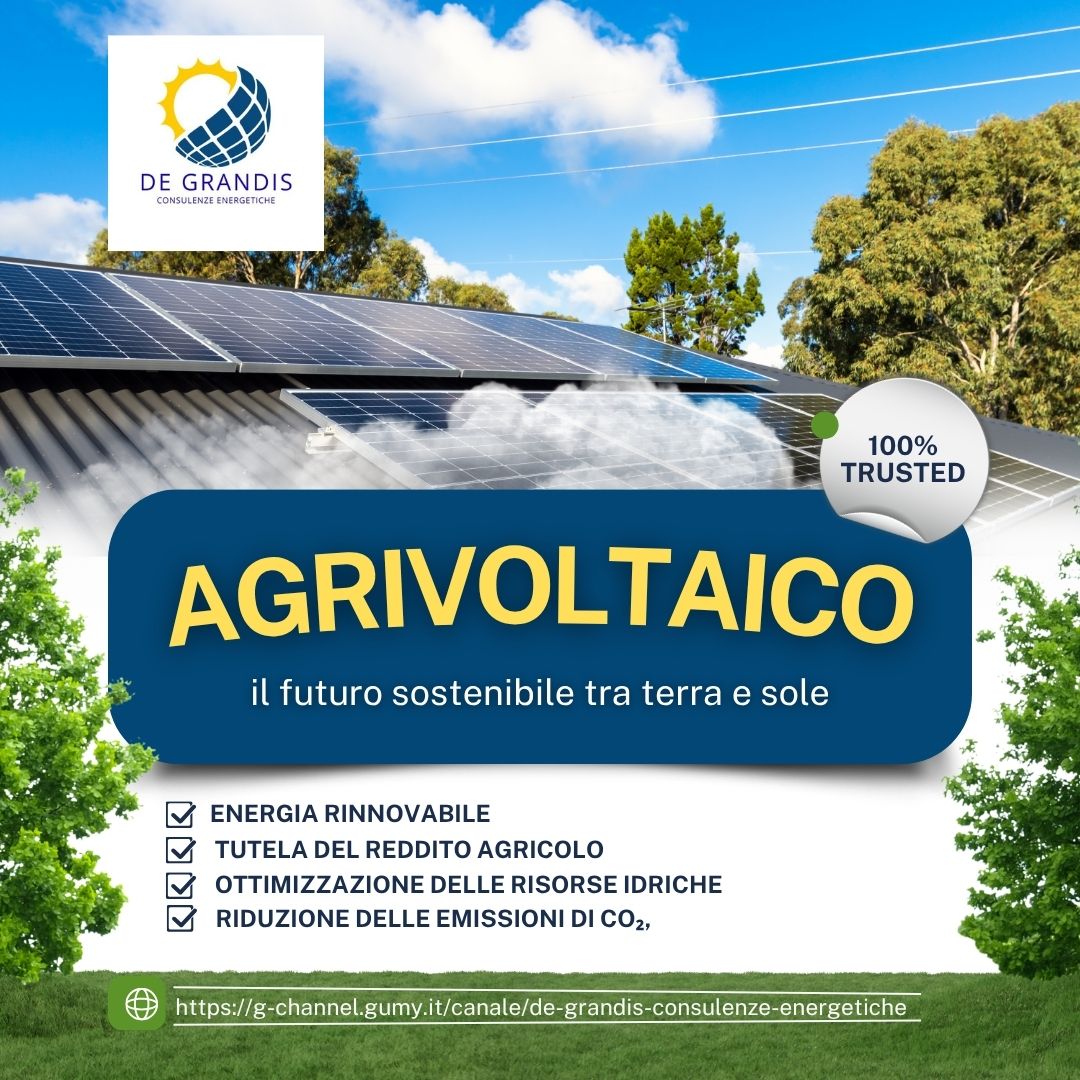 Agrivoltaico: il futuro sostenibile tra terra e sole