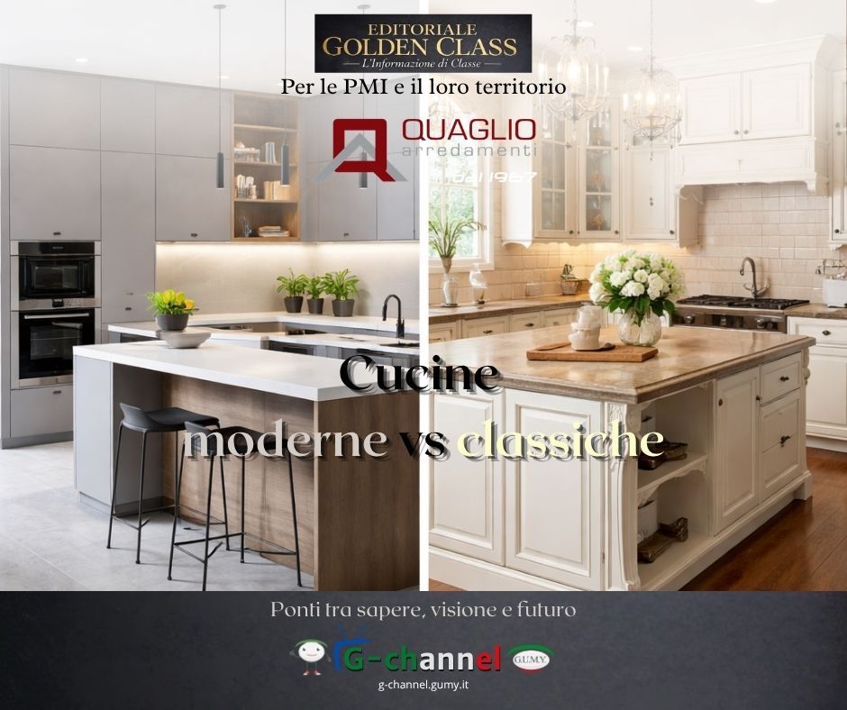Cucine moderne o classiche: la scelta che cambia casa