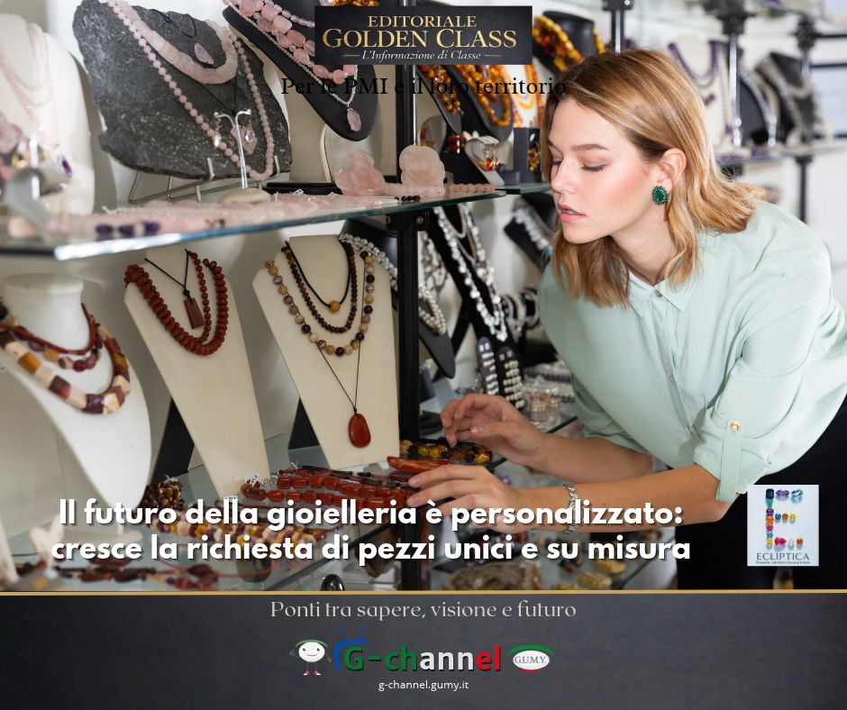 Il futuro della gioielleria è personalizzato: cresce la richiesta di pezzi unici e su misura