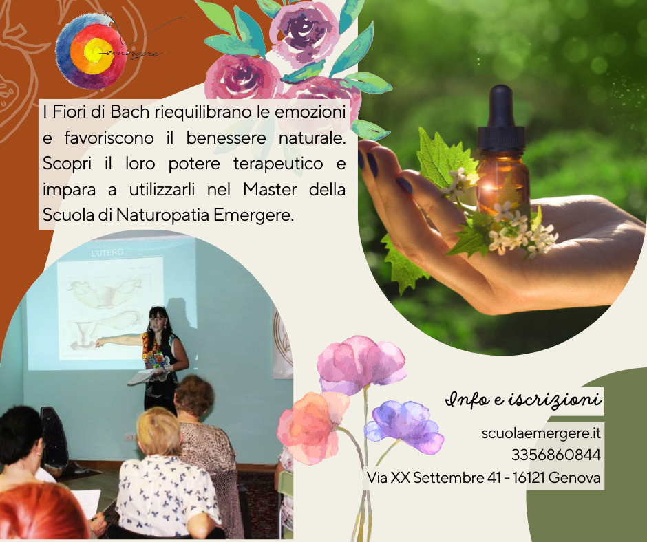 Master in Fiori di Bach - Un Percorso di Benessere e Consapevolezza Master in Fiori di Bach - Un Percorso di Benessere e Consapevolezza