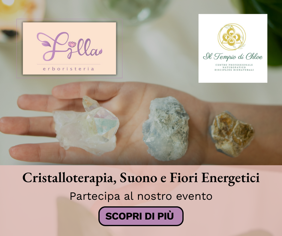 Un Viaggio nei Sensi: Armonia e Benessere tra Cristalli, Suoni e Fiori Un Viaggio nei Sensi: Armonia e Benessere tra Cristalli, Suoni e Fiori