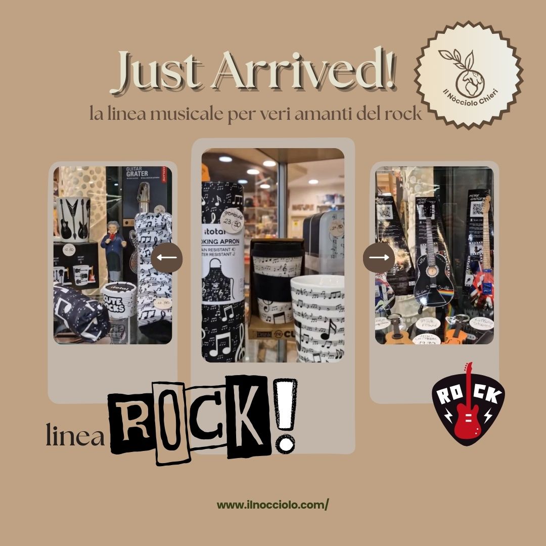 Nuovi arrivi: la linea musicale per veri amanti del rock