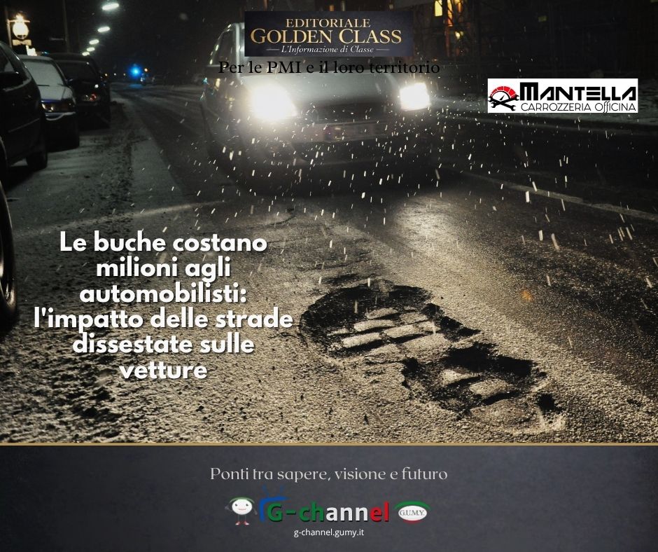 Le buche costano milioni agli automobilisti: l'impatto delle strade dissestate sulle vetture