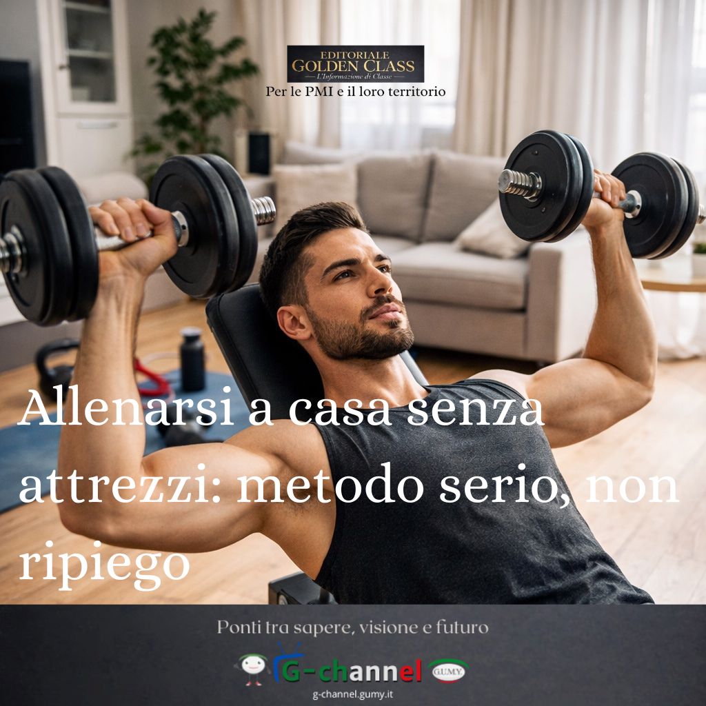 Allenarsi a casa senza attrezzi: metodo serio, non ripiego