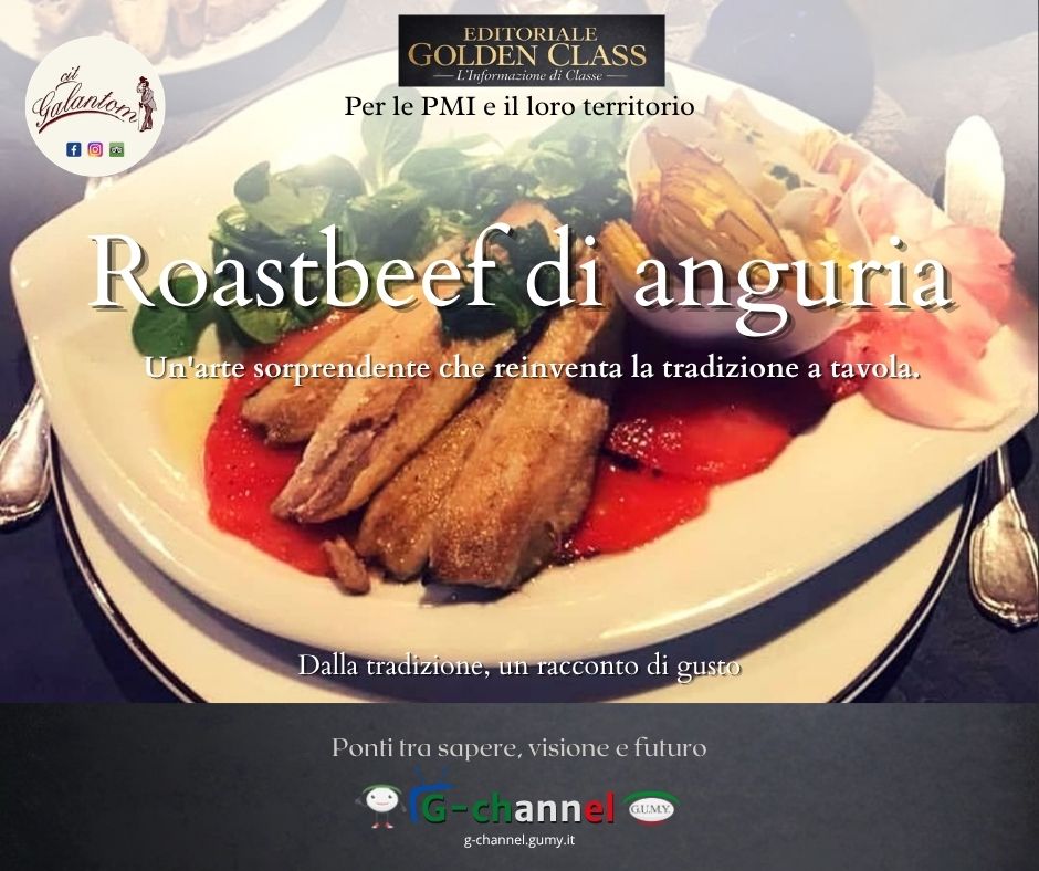 Roastbeef di anguria: l’arte di sorprendere a tavola