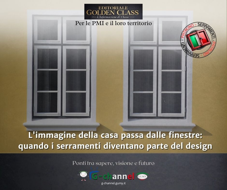 L'immagine della casa passa dalle finestre: quando i serramenti diventano parte del design
