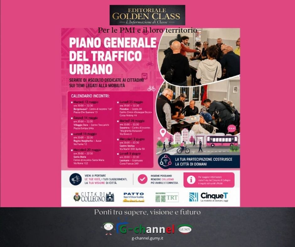 Collegno, cittadini protagonisti del nuovo Piano Traffico