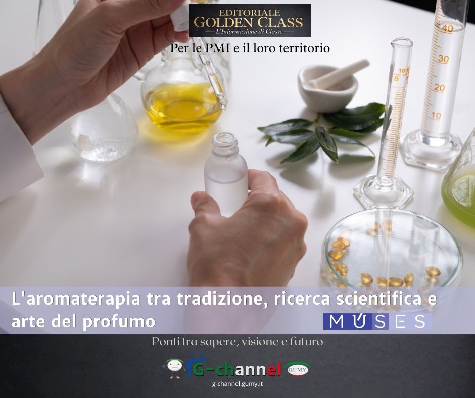 L'aromaterapia tra tradizione, ricerca scientifica e arte del profumo