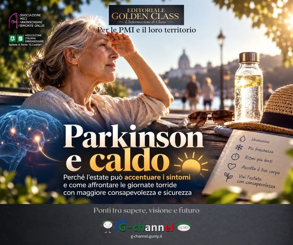 Parkinson e caldo: quando l’estate pesa sui sintomi