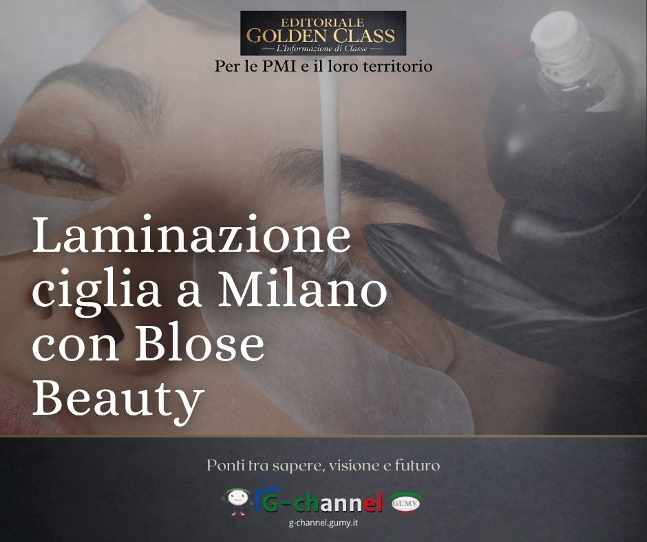 Laminazione ciglia a Milano