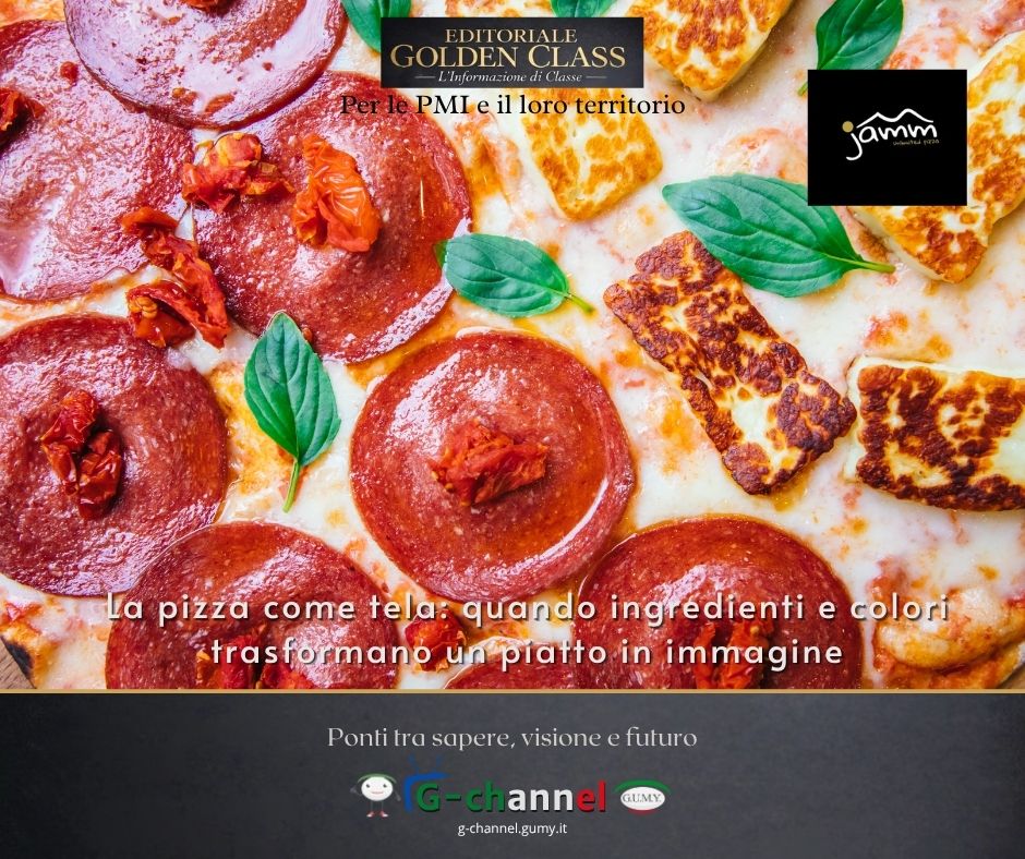 La pizza come tela: quando ingredienti e colori trasformano un piatto in immagine