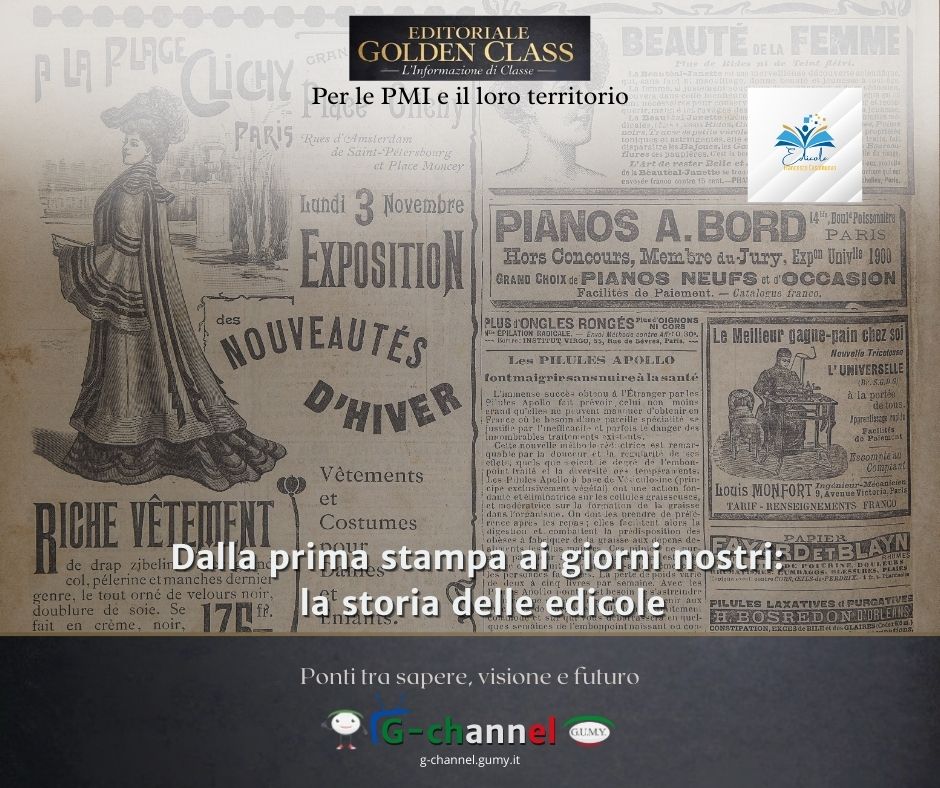 Dalla prima stampa ai giorni nostri: la storia delle edicole