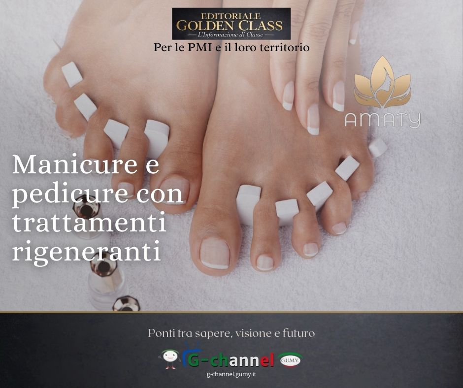 Manicure e pedicure con trattamenti rigeneranti