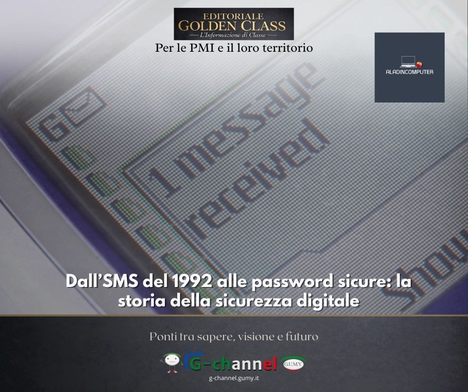 Dall’SMS del 1992 alle password sicure: la storia della sicurezza digitale