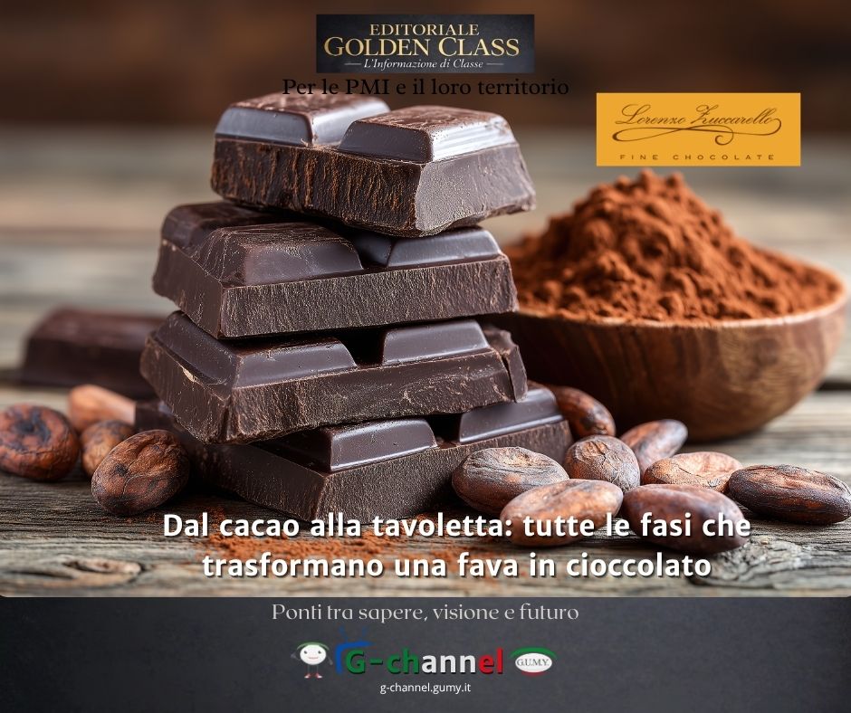 Dal cacao alla tavoletta: tutte le fasi che trasformano una fava in cioccolato