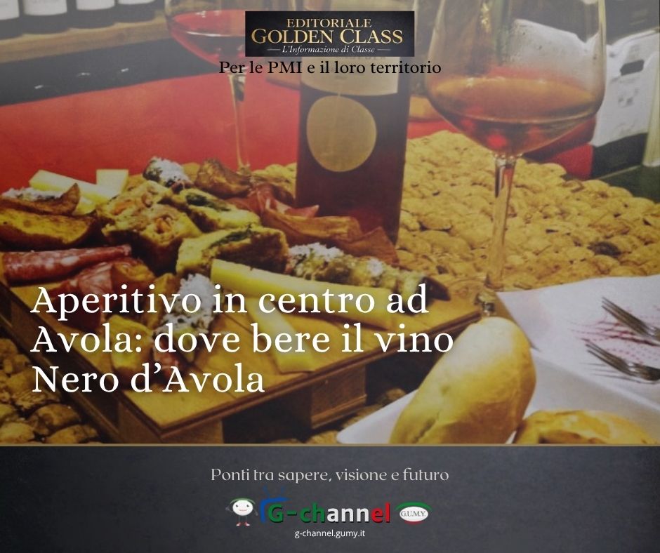 Aperitivo in centro ad Avola: dove bere il vino Nero d’Avola