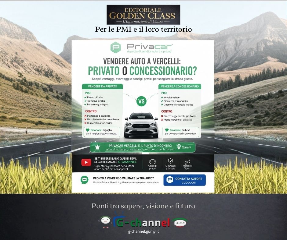 Vendere auto Privacar Vercelli tra privato e concessionario