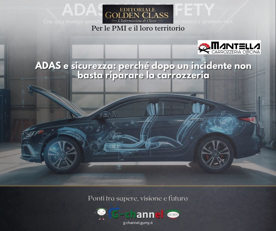 ADAS e sicurezza: perché dopo un incidente non basta riparare la carrozzeria