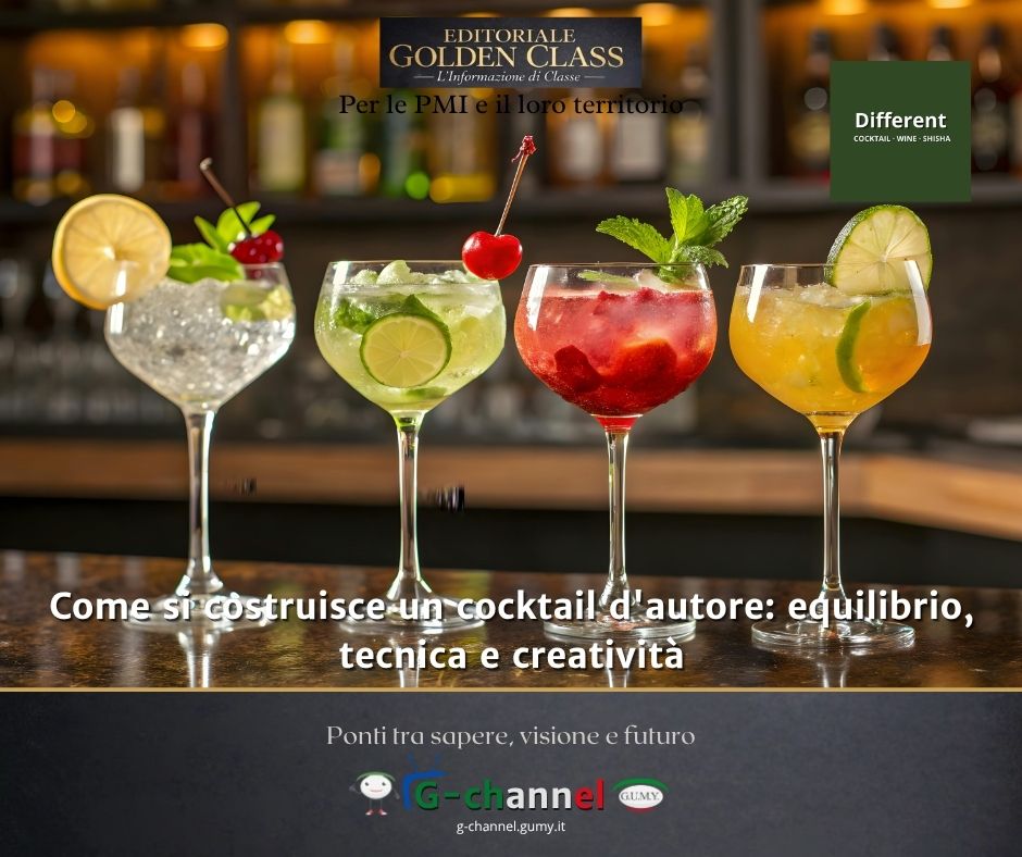 Come si costruisce un cocktail d'autore: equilibrio, tecnica e creatività