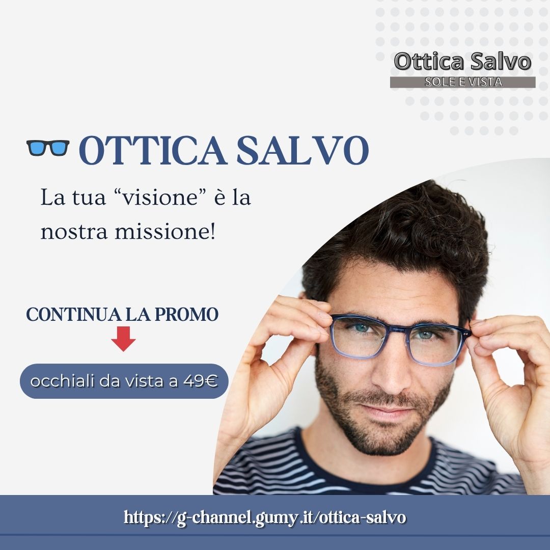 La tua ottica di fiducia a Collegno: scopri Ottica Salvo La tua ottica di fiducia a Collegno: scopri Ottica Salvo