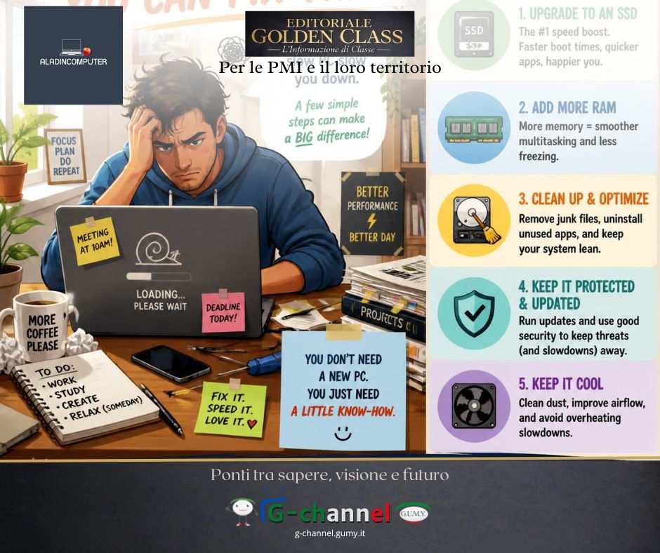 Computer lento? Non sempre serve comprarne uno nuovo