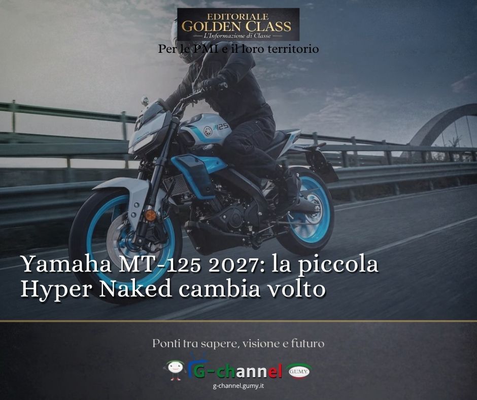 Yamaha MT-125 2027: la piccola Hyper Naked cambia volto