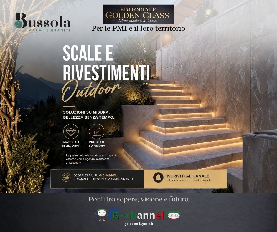 Scale e rivestimenti outdoor su misura Bussola