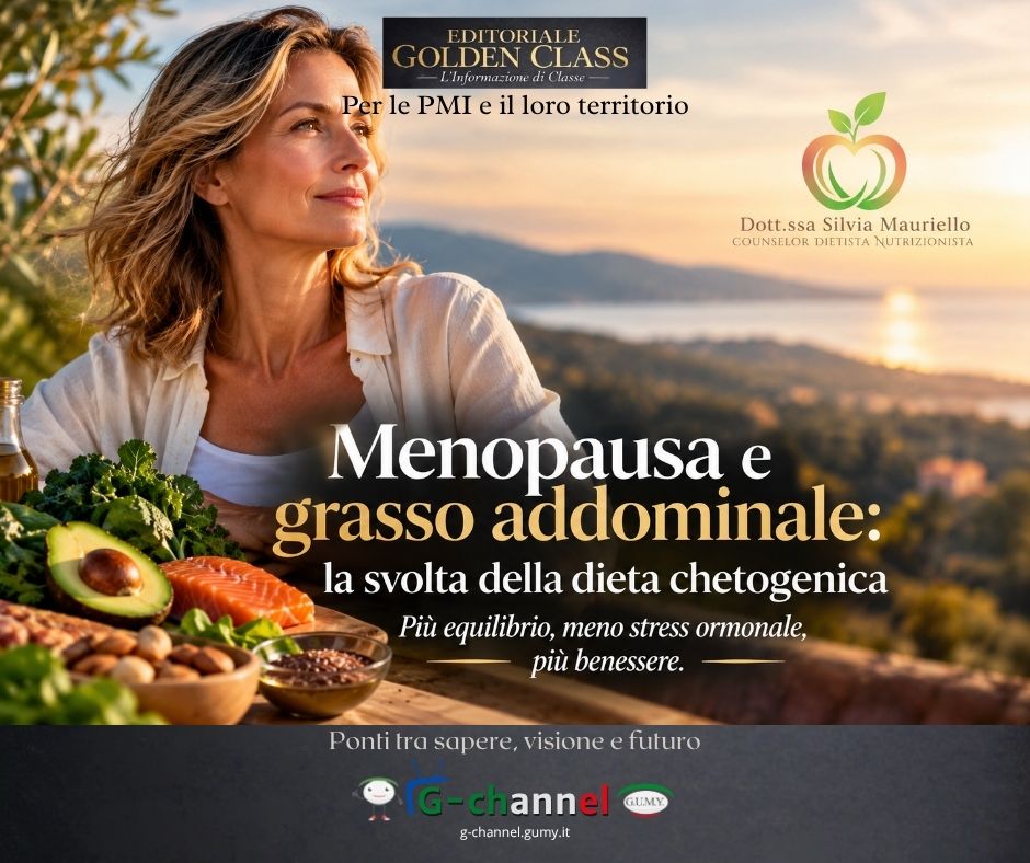Menopausa e grasso addominale: la dieta chetogenica