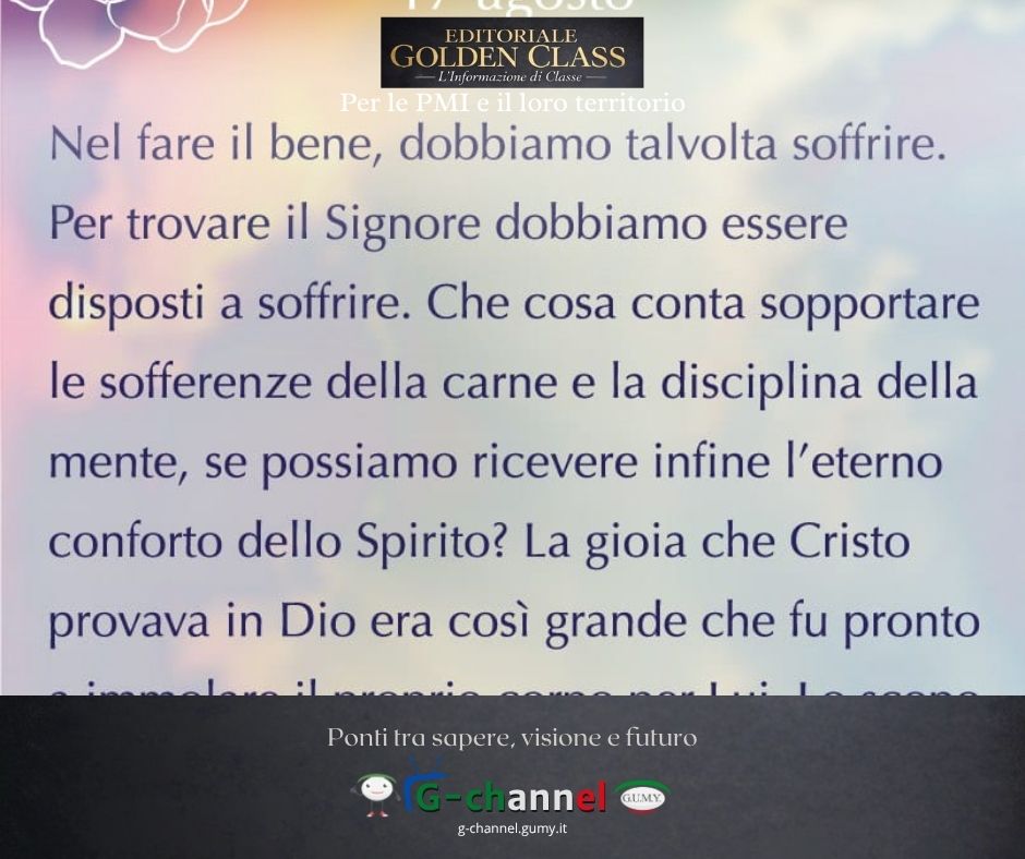 Le Pillole del Dott. Mazzanobile: il bene richiede coraggio