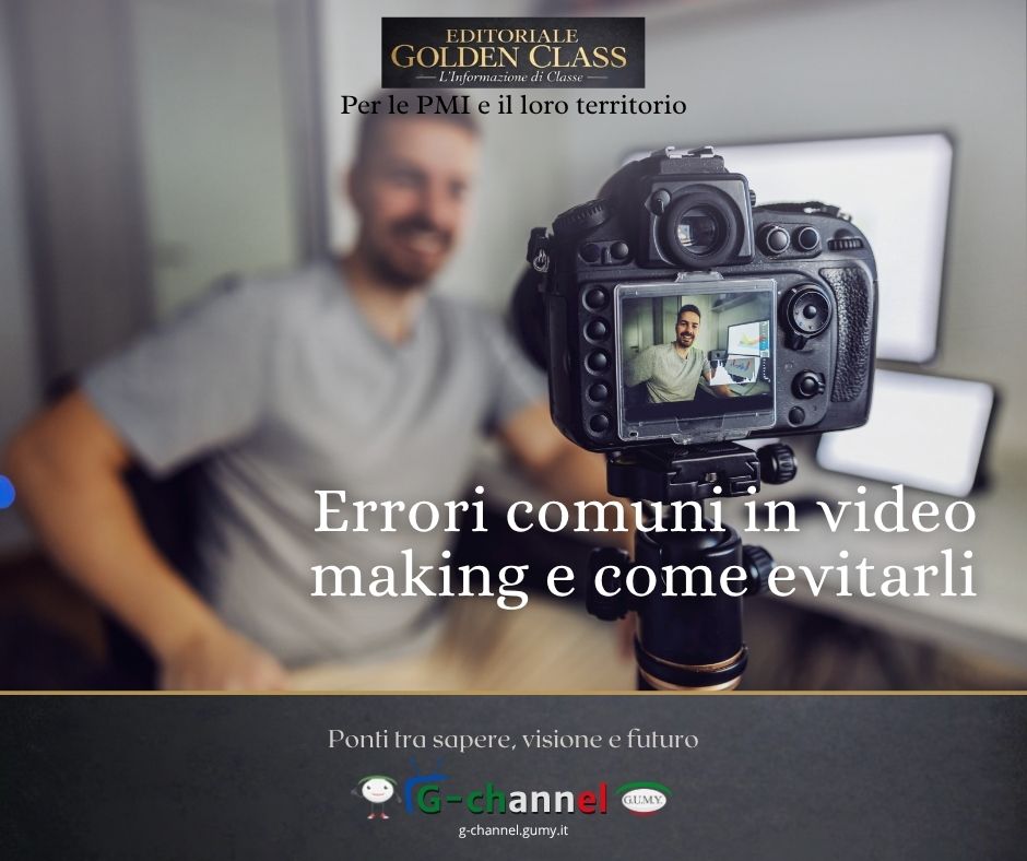 Errori comuni in video making e come evitarli