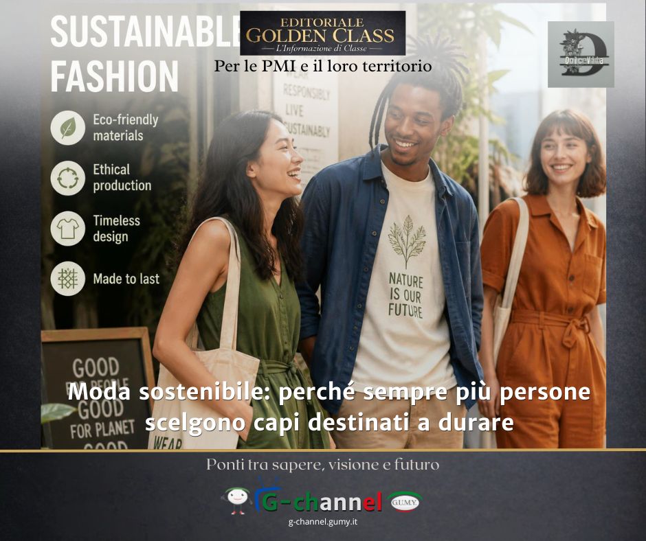 Moda sostenibile: perché sempre più persone scelgono capi destinati a durare