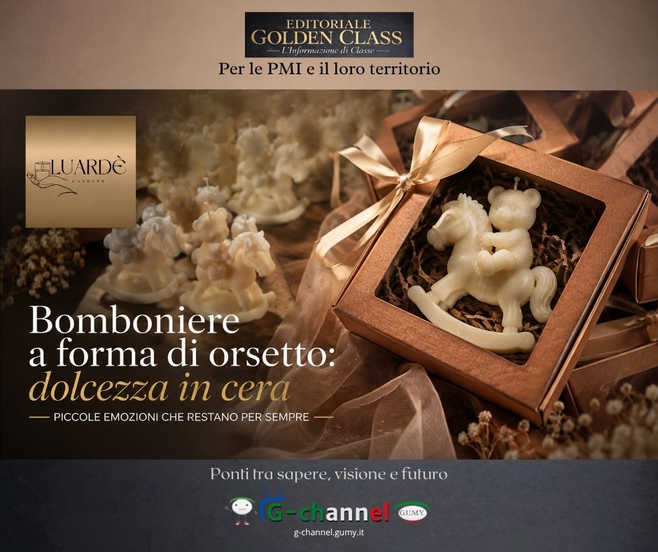 Bomboniere a forma di orsetto: dolcezza in cera