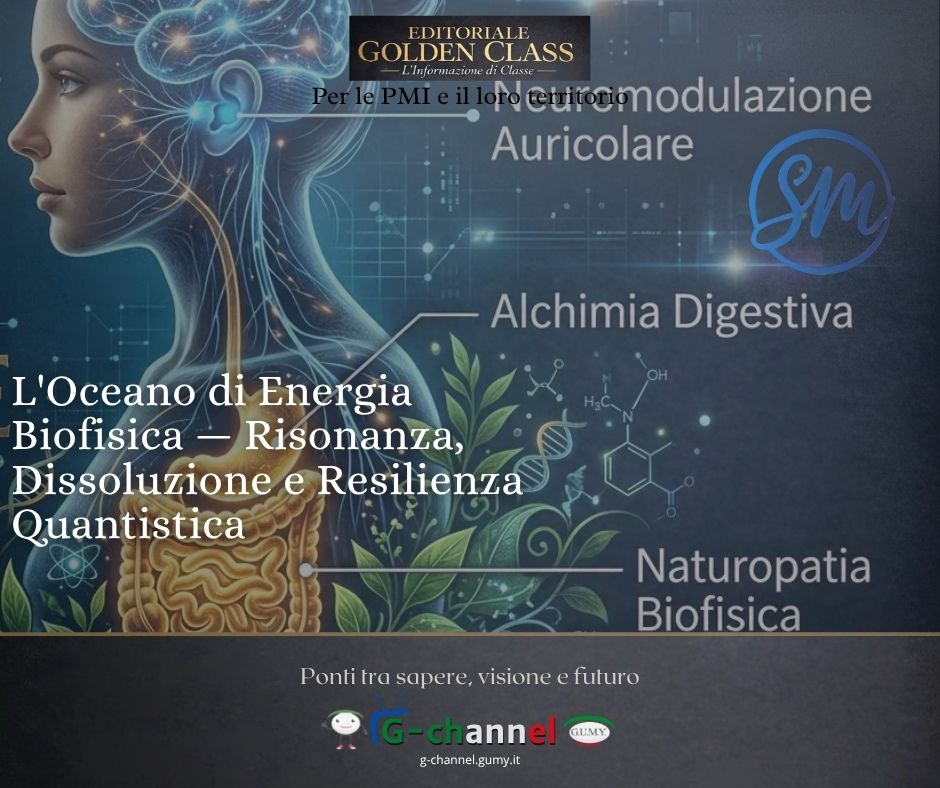 L'Oceano di Energia Biofisica — Risonanza, Dissoluzione e Resilienza Quantistica
