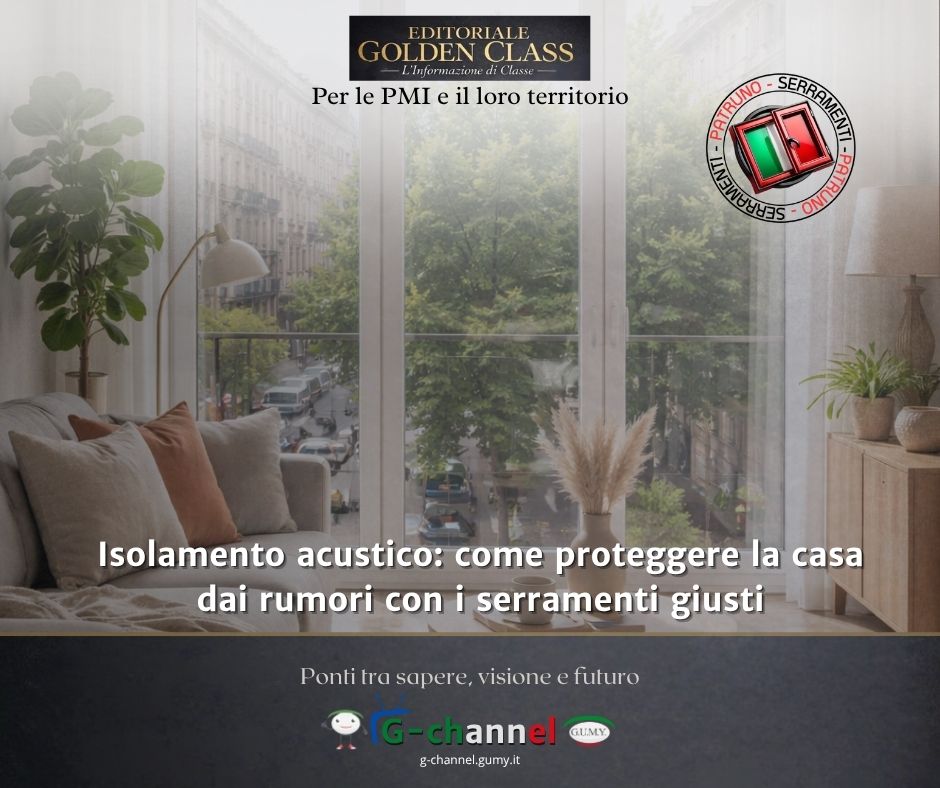 Isolamento acustico: come proteggere la casa dai rumori con i serramenti giusti