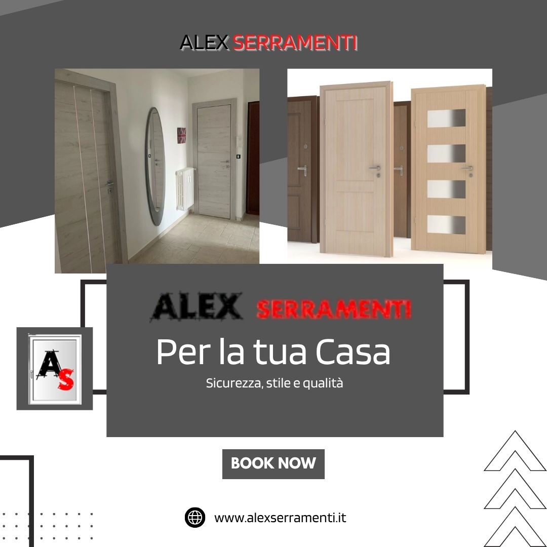 Alex Serramenti: infissi, porte e sicurezza al top a Collegno (TO) Alex Serramenti: infissi, porte e sicurezza al top a Collegno (TO)