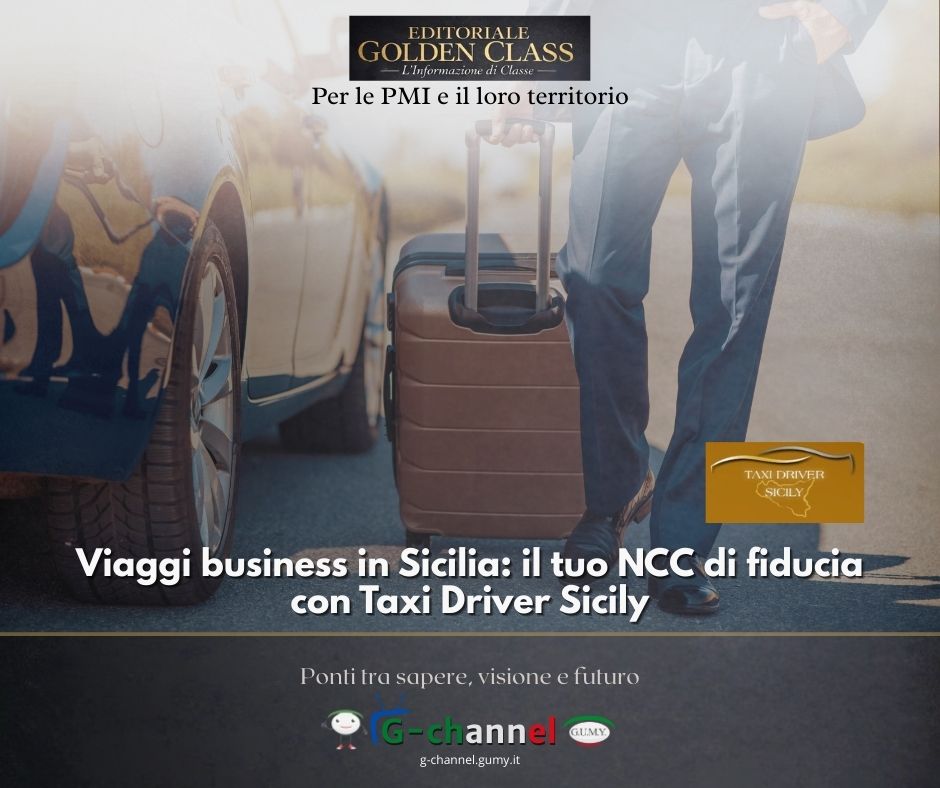 Viaggi business in Sicilia: il tuo NCC di fiducia con Taxi Driver Sicily