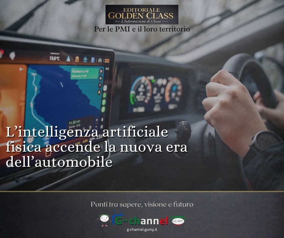 L’intelligenza artificiale fisica accende la nuova era dell’automobile