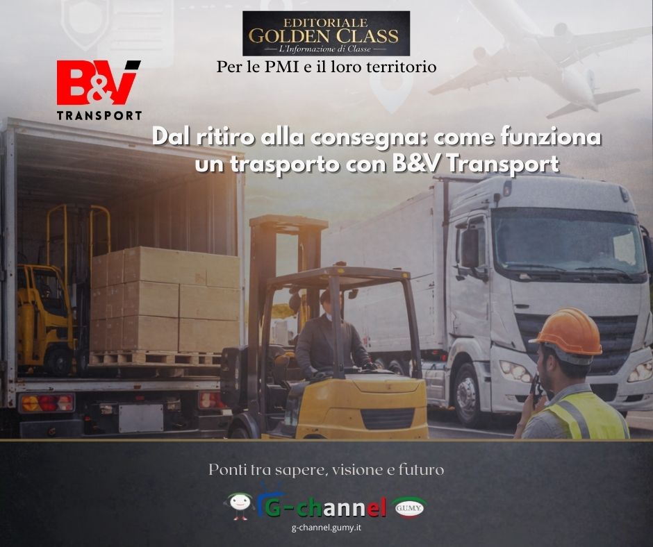 Dal ritiro alla consegna: come funziona un trasporto con B&V Transport