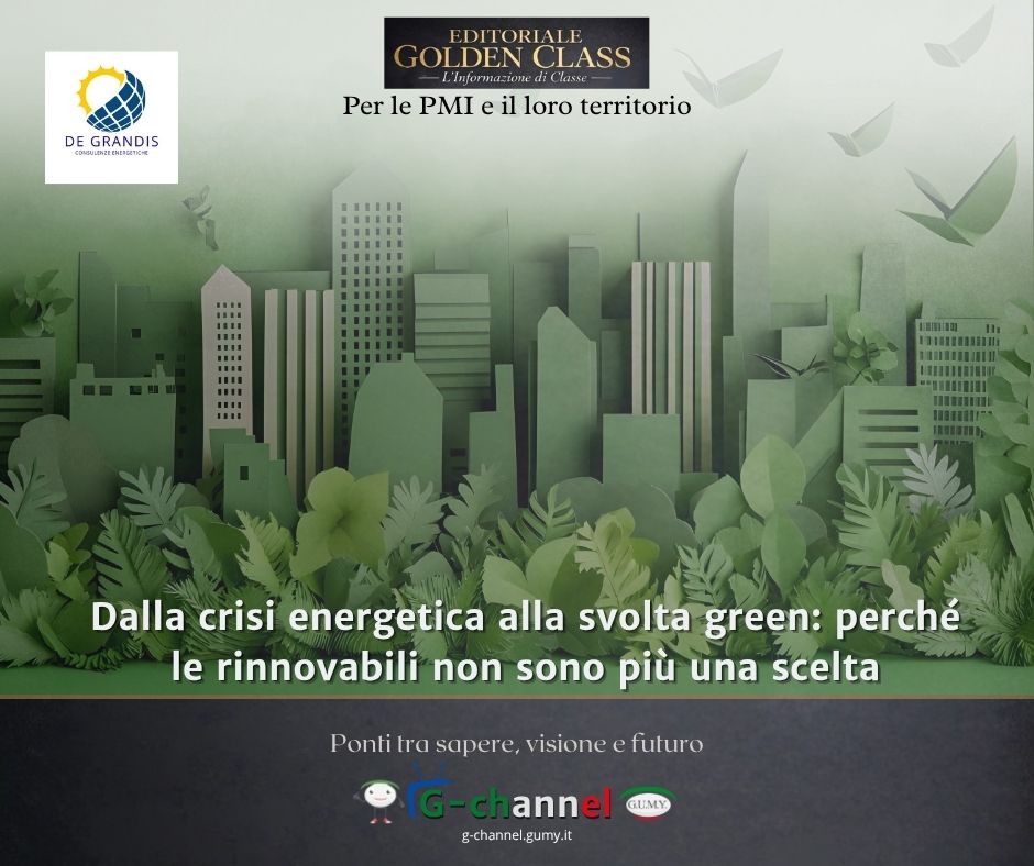 Dalla crisi energetica alla svolta green: perché le rinnovabili non sono più una scelta