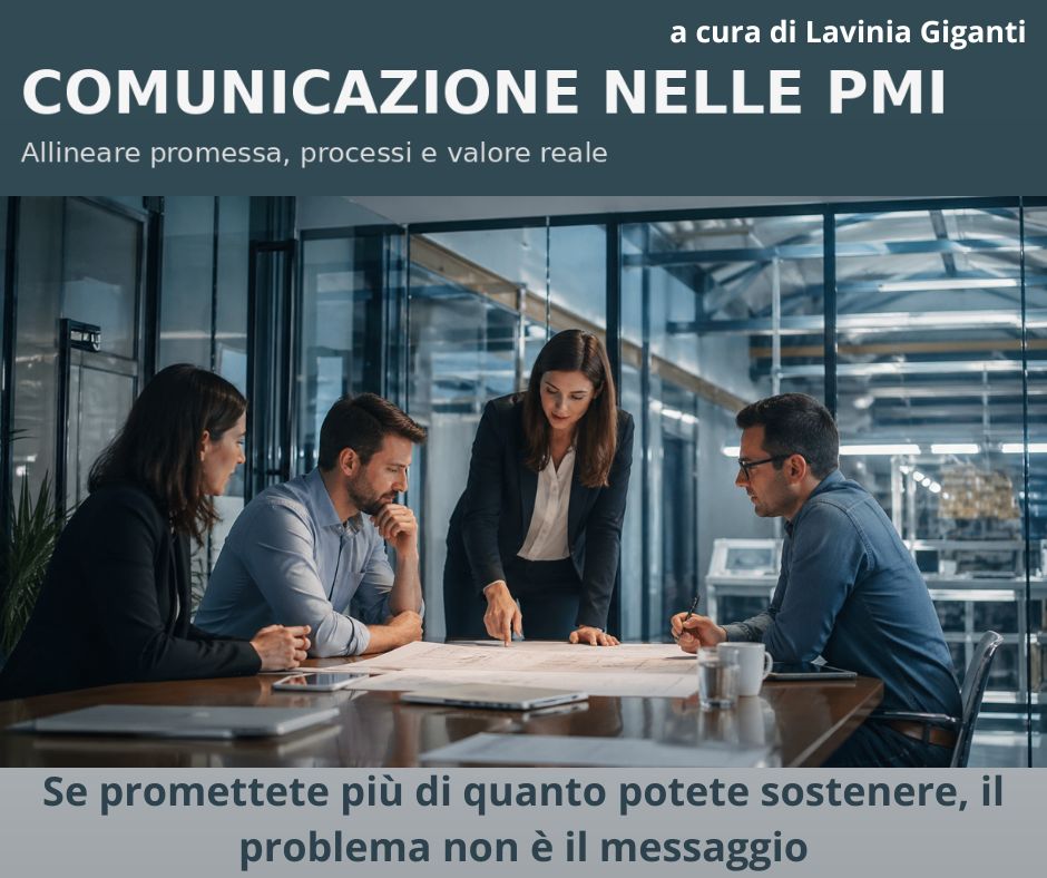 Se promettete più di quanto potete sostenere, il problema non è il messaggio