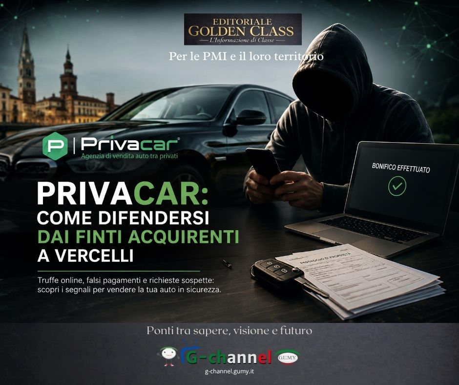 Privacar: come difendersi dai finti acquirenti a Vercelli