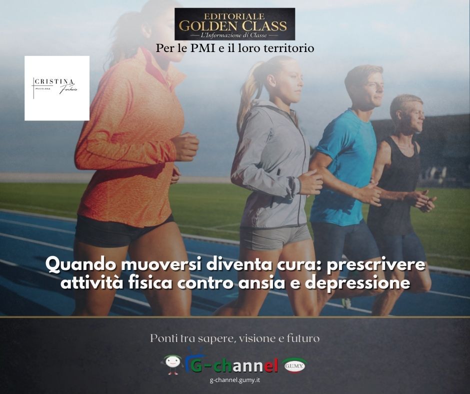 Quando muoversi diventa cura: prescrivere attività fisica contro ansia e depressione