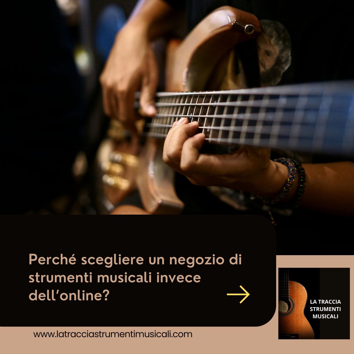 Perché scegliere un negozio di strumenti musicali invece dell’online?