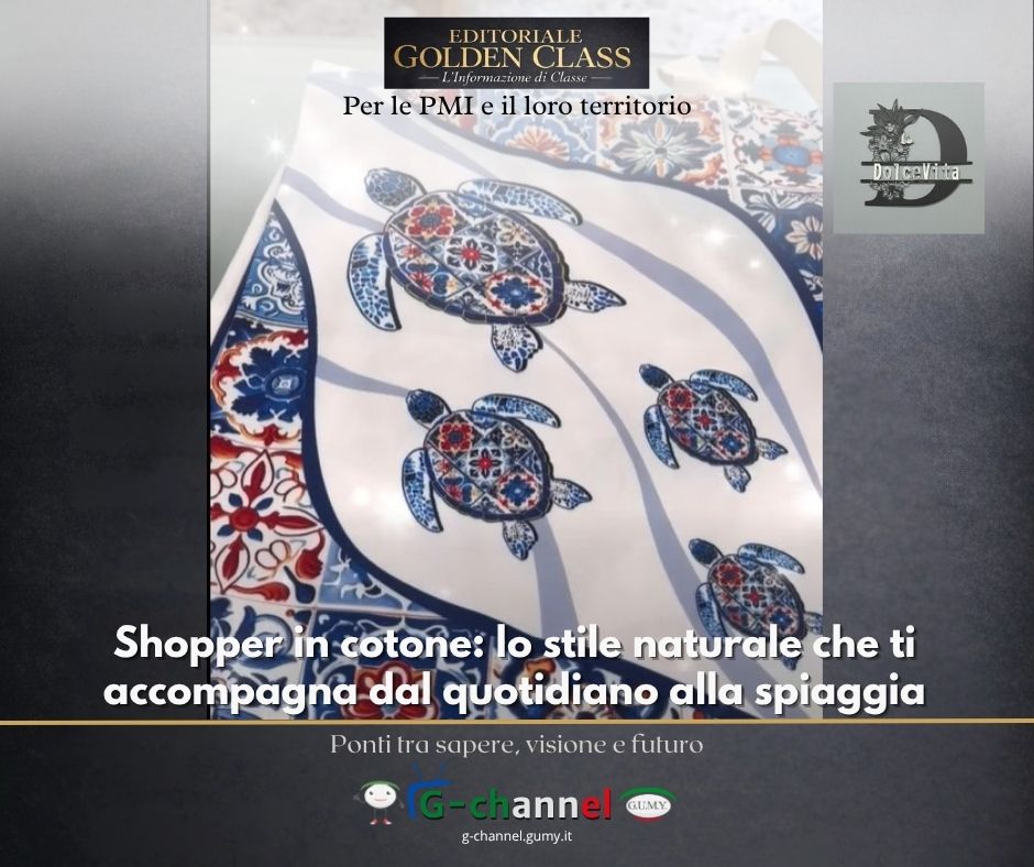Shopper in cotone: lo stile naturale che ti accompagna dal quotidiano alla spiaggia