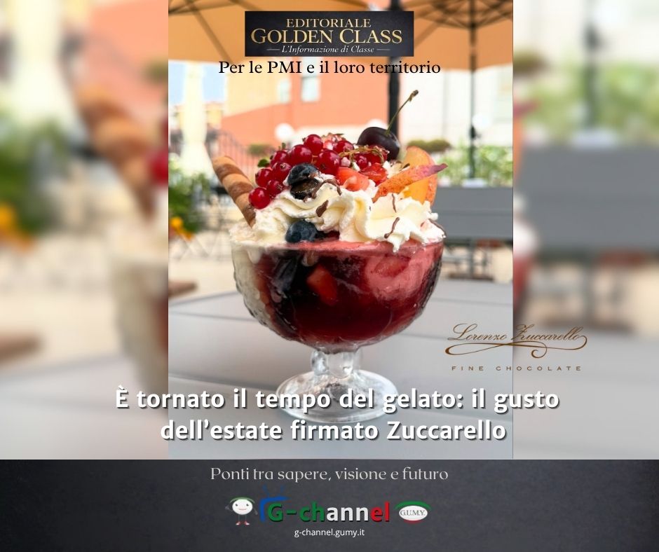 È tornato il tempo del gelato: il gusto dell’estate firmato Zuccarello