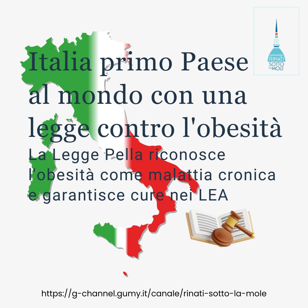 Obesità: una legge che cambia il modo di vedere e tutelare la salute