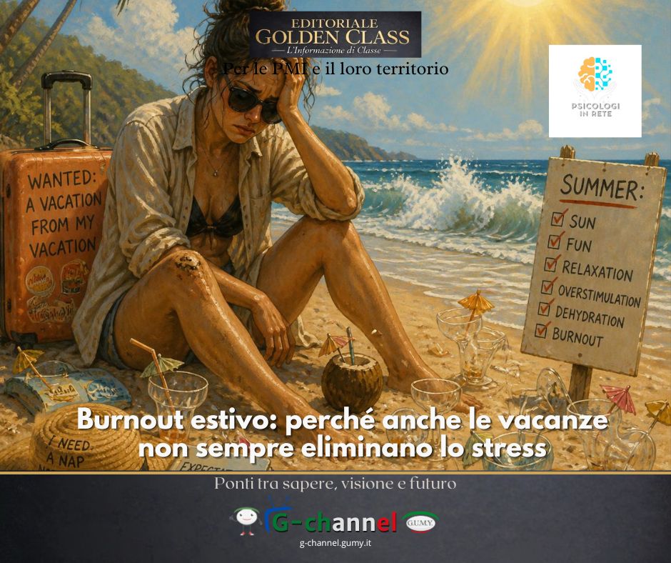 Burnout estivo: perché anche le vacanze non sempre eliminano lo stress