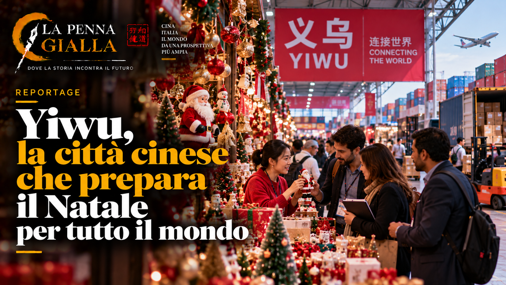 Yiwu, la città cinese che prepara il Natale per tutto il mondo
